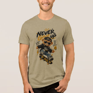 クールベアスケート トライブレンドTシャツ