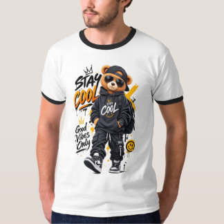 クールベアストリートウェア Tシャツ