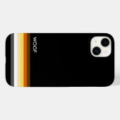 クールベアプライドフラッグ ワウ Case-Mate iPhoneケース (裏面 (横))