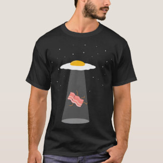 クールベーコンと卵Ufo Tシャツ