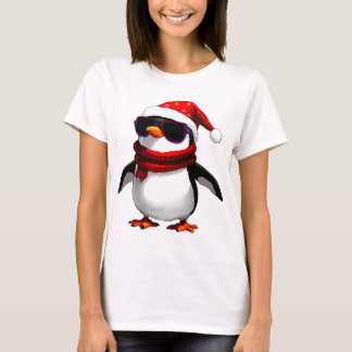 クールペンギン クリスマス Tシャツ