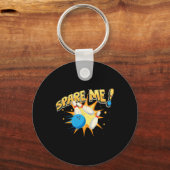 クールボーリング男性へノベルティ女子ボーリングチームGa キーホルダー (正面)