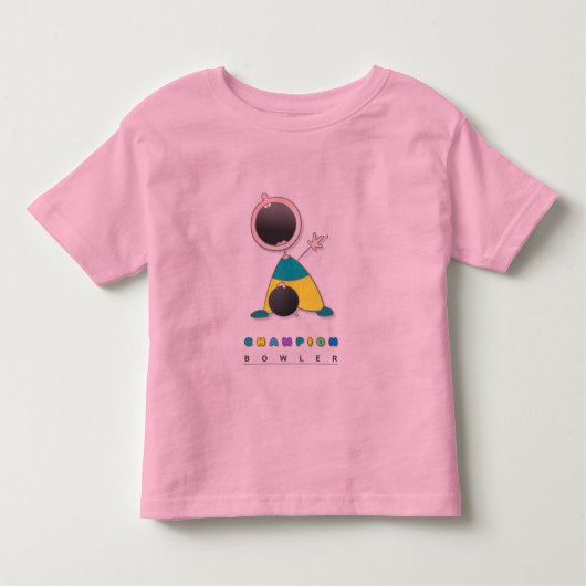 クールボーリング トドラーTシャツ (正面)
