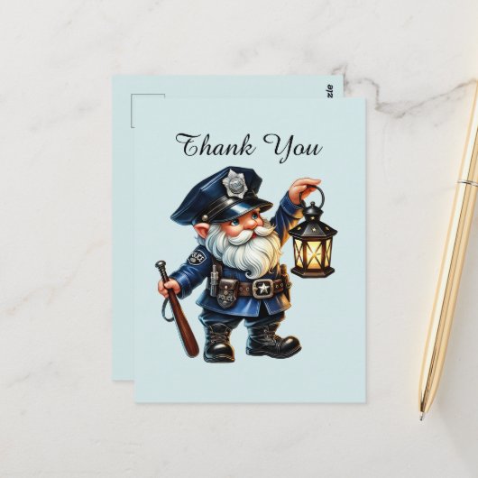 クールポリスありがとう ポストカード (正面/裏面インサイチュ)