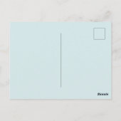 クールポリスありがとう ポストカード (裏面)