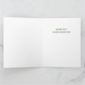 クールママのための母の日折りたたみグリーティングカード カード (内部)