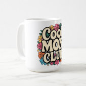 クールママClub Mug -おもしろい母の日の贈り物 コーヒーマグカップ (正面左)
