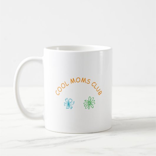 クールマムズクラブ コーヒーマグカップ (左)