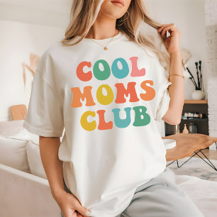 クールマムズクラブ レトロTシャツ、ベストマムエバー ギフト Tシャツ