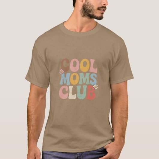 クールマムズクラブ 面白いママ ユーモア Tシャツ (正面)