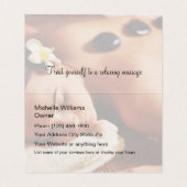 クールマモダンッサージセラピー 名刺 (内部フラット)
