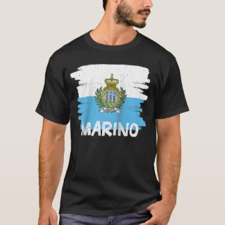 クールマリノ国旗ラグラン Tシャツ