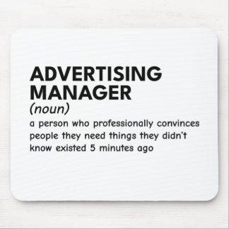 クールマーケティングマネージャの定義 マウスパッド