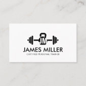 クールミニマルフィットネス 名刺 (正面)