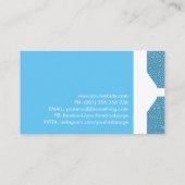 クールミニマルWindow Cleaning Services 名刺 (裏面)