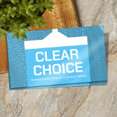 クールミニマルWindow Cleaning Services 名刺