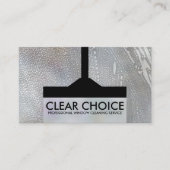 クールミニマルWindow Cleaning Services 名刺 (正面)