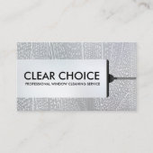 クールミニマルWindow Cleaning Services 名刺 (正面)