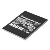 クールモダンおもしろいナース素晴らしナースWorld Ever ノートパッド (回転)