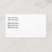 クールモダンスポーツ車車の 名刺 (裏面)