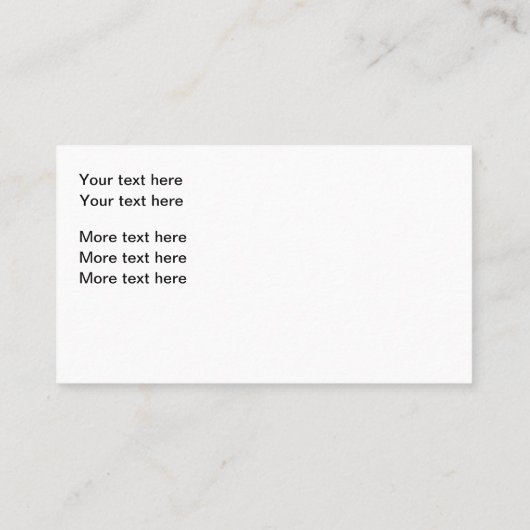 クールモダンスポーツ車車の 名刺 (裏面)