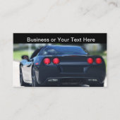 クールモダンスポーツ車車の 名刺 (正面)