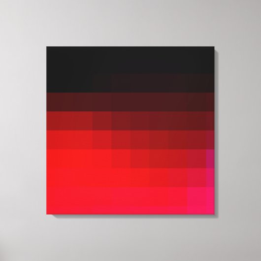 クールモダンデザイン キャンバスプリント (正面)