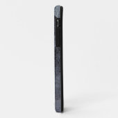 クールモダンユニーク紫絵画灰色 Case-Mate iPhoneケース (裏面/左)