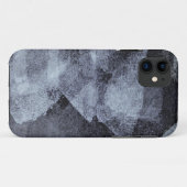 クールモダンユニーク紫絵画灰色 Case-Mate iPhoneケース (裏面(横))