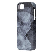 クールモダンユニーク紫絵画灰色 Case-Mate iPhoneケース (裏面左)