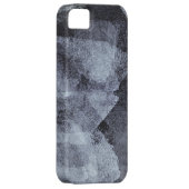 クールモダンユニーク紫絵画灰色 Case-Mate iPhoneケース (裏面/右)