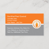 クールモダン害虫駆除術 名刺 (正面)