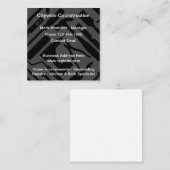 クールモダン建築テーマ名刺 スクエア名刺 (正面/裏面)