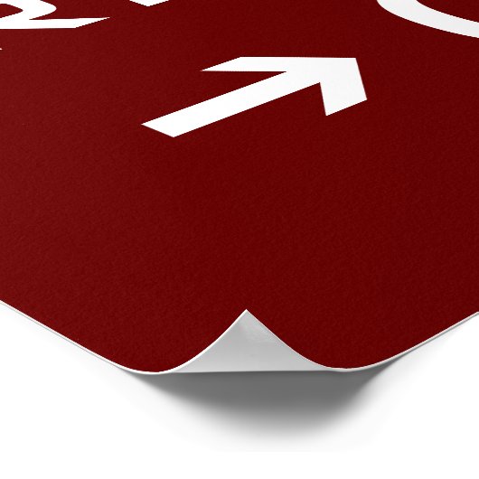 クールモダン感動的タイポグラフィ引用文 ポスター (角)