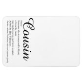 クールモダン最高のおもしろい マグネット (横)