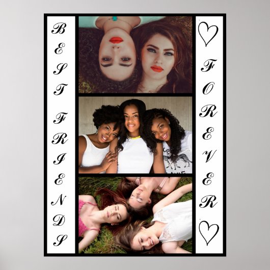 クールモダン最高のFriends Forever 3枚の写真 ポスター (正面)