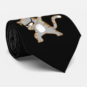 クールモダン猫 ネクタイ (ロール)