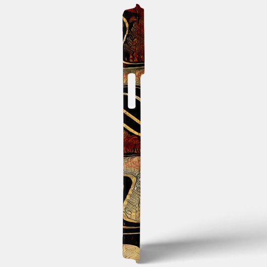 クールモダン男らしユニーク抽象芸術 Case-Mate iPhoneケース (裏面 / 右)