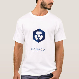 クールモナコMCO暗号通貨コインサイン Tシャツ