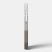 クールモノグラムのエレガントイニシャルダヴィグレイグラデーション Case-Mate iPhoneケース (裏面 / 左)