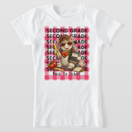 クールユニコーンの2年生のバックトゥスクールグラフィック Tシャツ