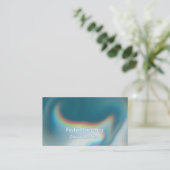 クールユニークモダン教牧師 名刺 (スタンド正面)