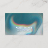 クールユニークモダン教牧師 名刺 (正面)