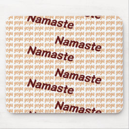 クールヨガナマステ マウスパッド