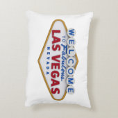 クールラスベガスへようこそデザイナー枕 アクセントクッション (裏面(縦))