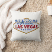 クールラスベガスへようこそデザイナー枕 クッション (ブランケット)