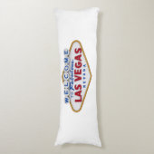 クールラスベガスへようこそデザイナー枕 ボディピロー (正面縦)