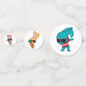 クールラビットテーブルコンフェッティ コンフェッティ (正面)