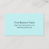 クールラブラドールサンキューカード 名刺 (裏面)