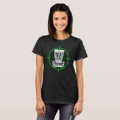 クールレトロディスクゴルフスポーツ11 Tシャツ (正面フル)